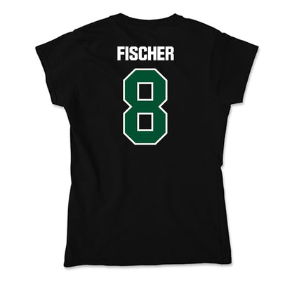 Miami - NCAA Baseball : Carson Fischer - Soft Style Women’s T-Shirt-1