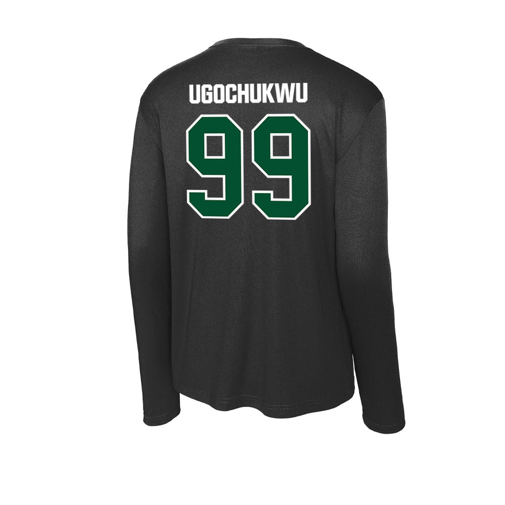 Miami - NCAA Men's Basketball : Divine-Collins Ugochukwu - Activewear Long Sleeve T-Shirt-1