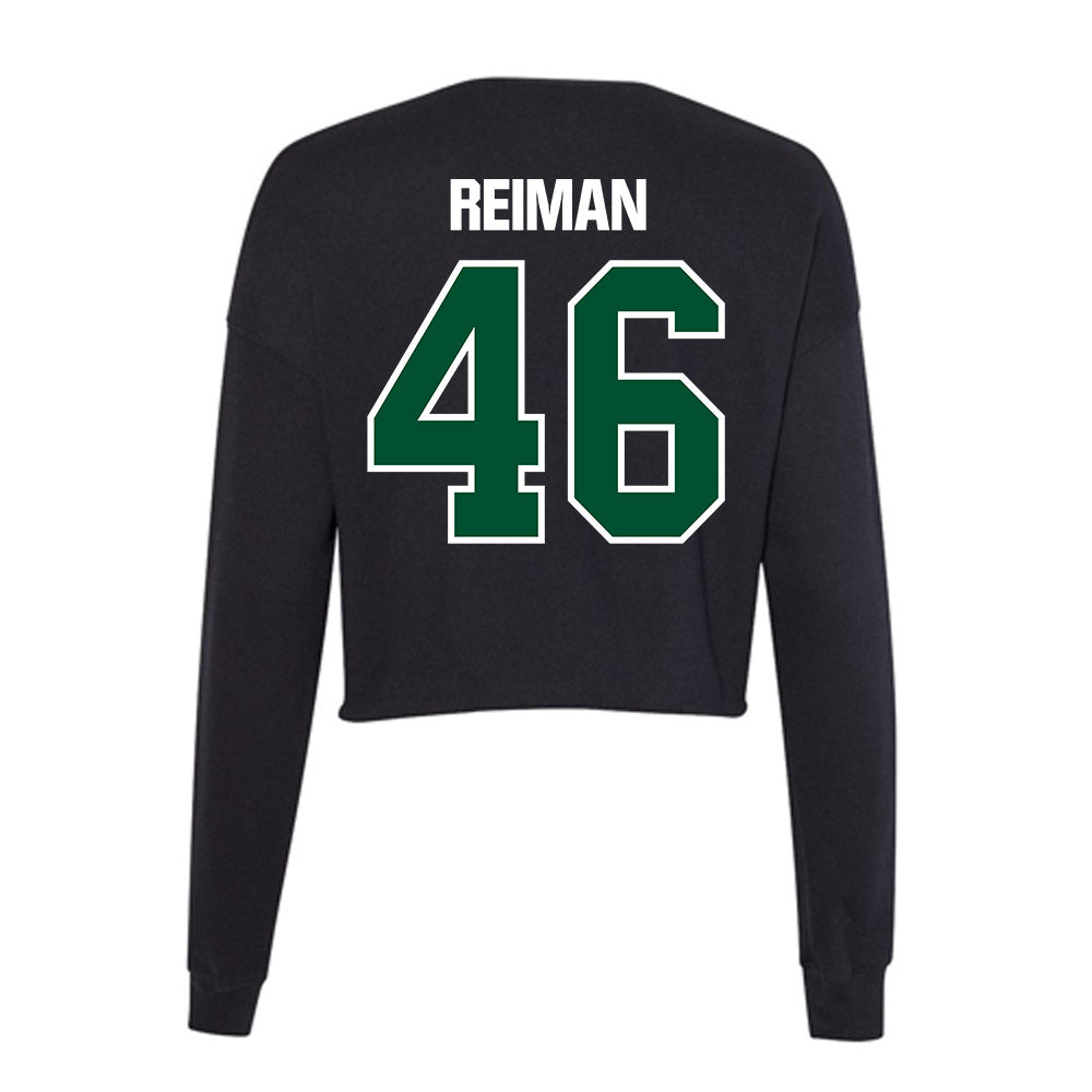 Miami - NCAA Football : Dylan Reiman - Women's Cropped Crew Fleece-1