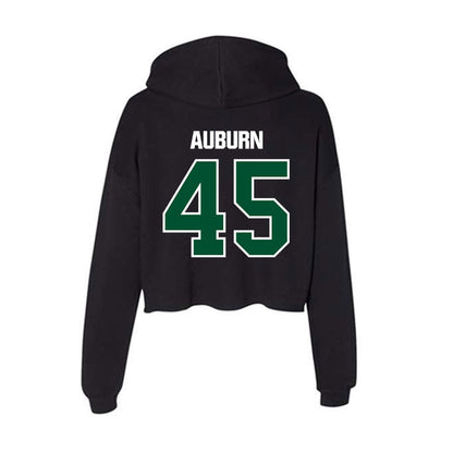 Miami - NCAA Football : Bert Auburn - Women's Crop Fleece Hoodie-1