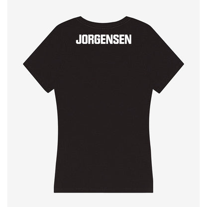 Miami - NCAA Women's Rowing : Kaitlyn Jorgensen - Women's V-Neck T-Shirt-1