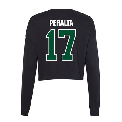 Miami - NCAA Baseball : Fabio Peralta - Women's Cropped Crew Fleece-1