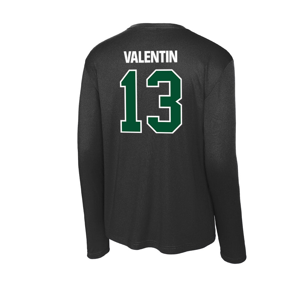 Miami - NCAA Women's Volleyball : Marla Valentin - Activewear Long Sleeve T-Shirt-1