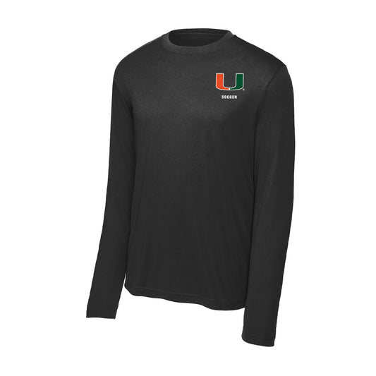 Miami - NCAA Women's Soccer : Sara Groseibl - Activewear Long Sleeve T-Shirt-0