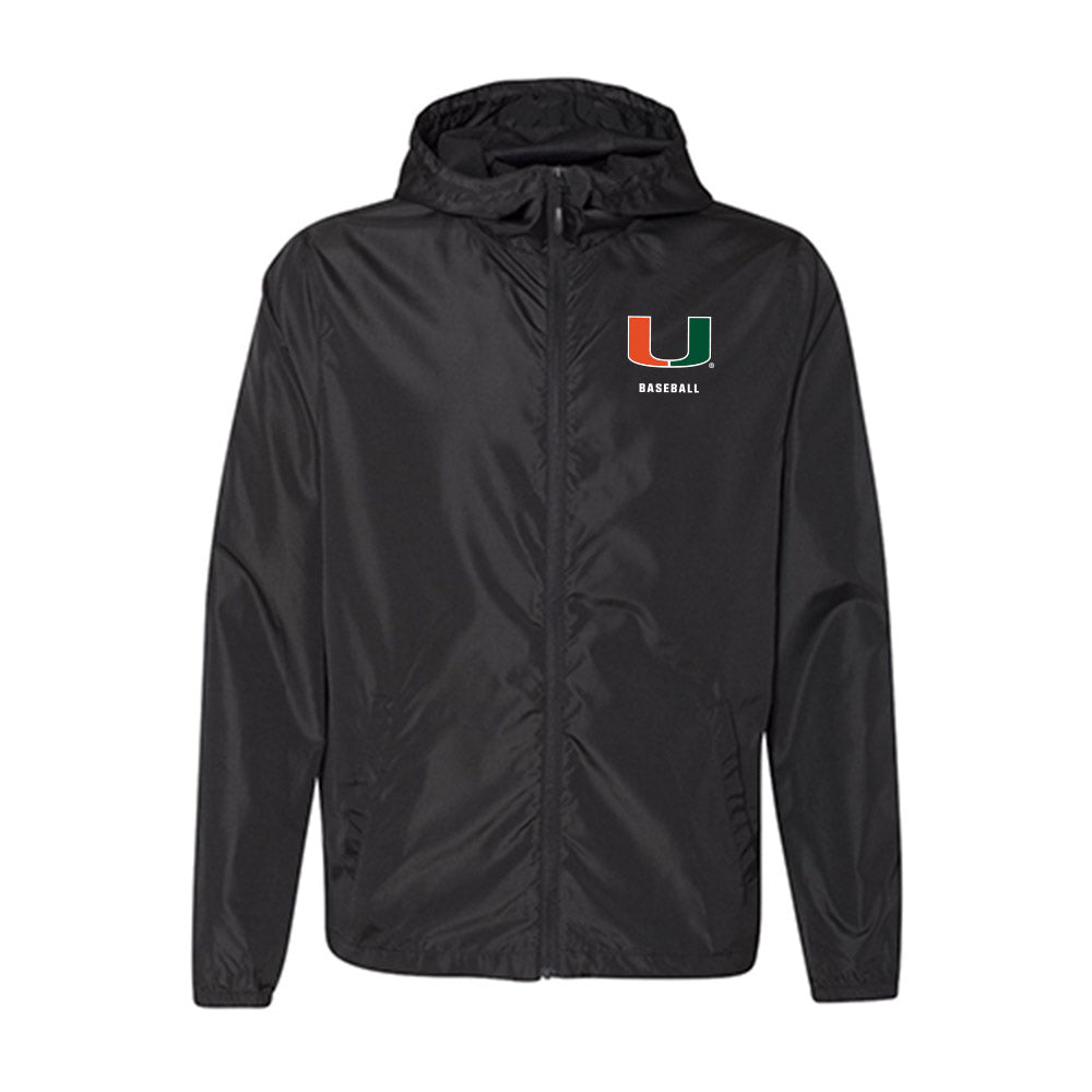 Miami - NCAA Baseball : Derek Williams - Windbreaker-0