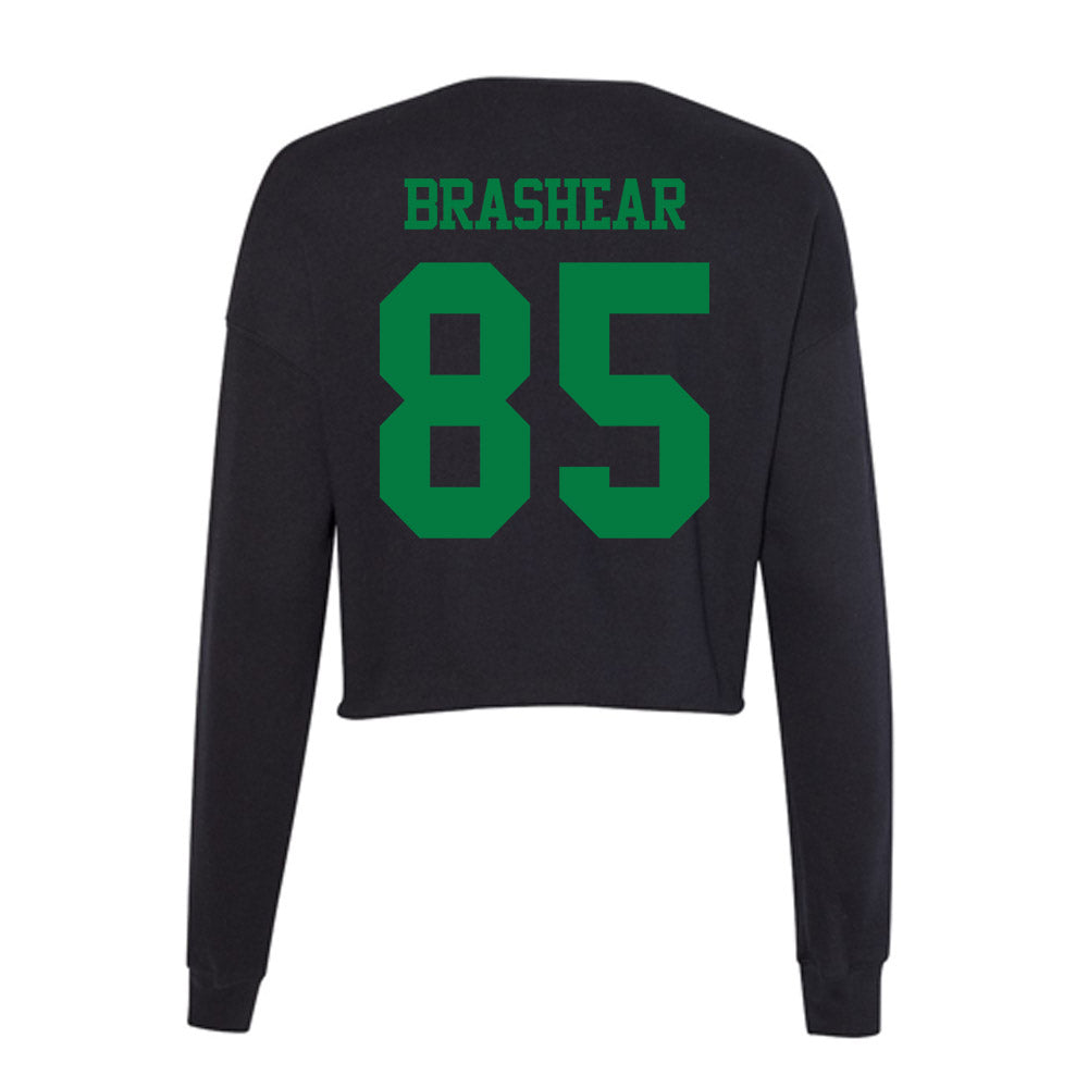 Oregon - NCAA Football : Travis Brashear - Women's Cropped Crew Fleece-1