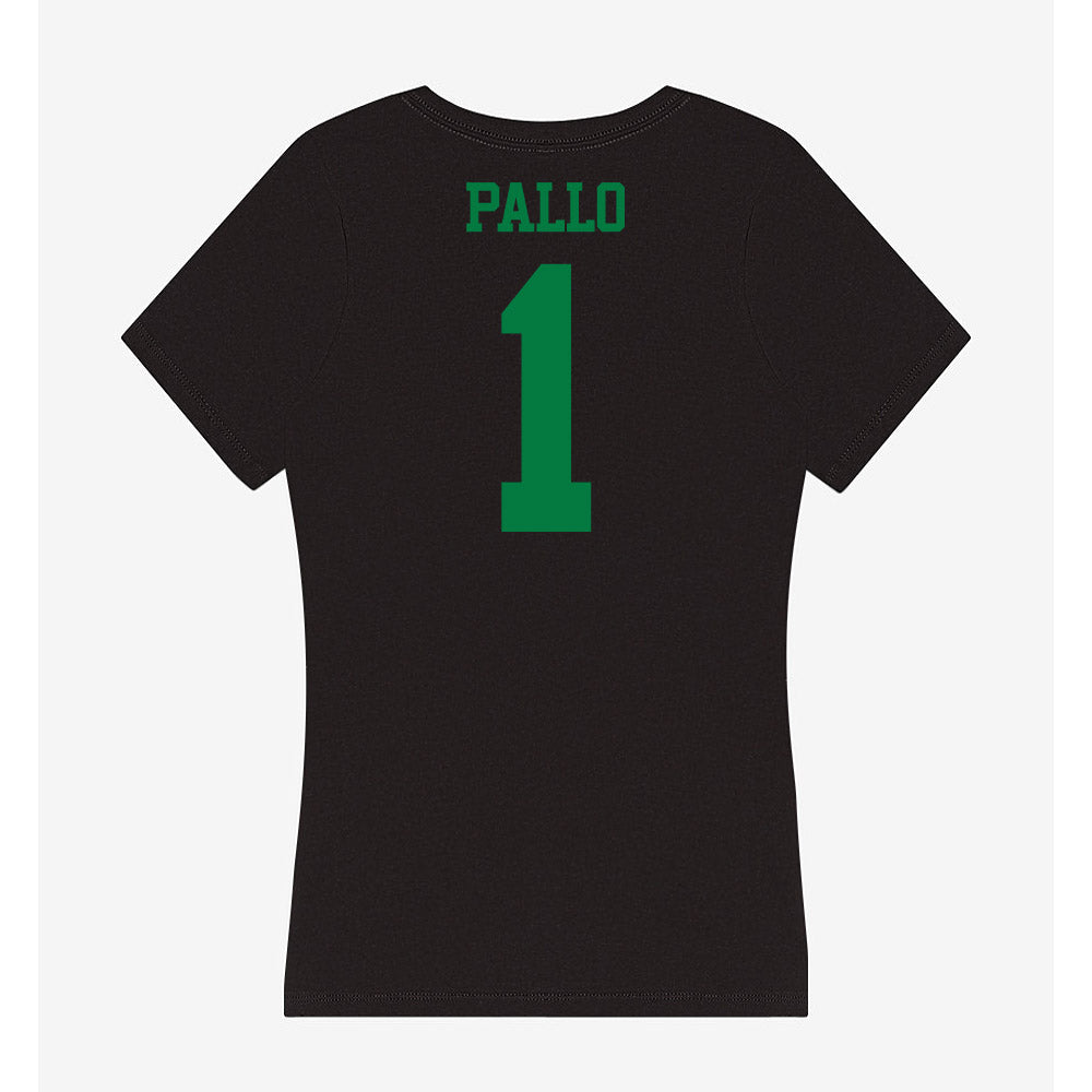 Oregon - NCAA Women's Lacrosse : Rachel Pallo - Women's V-Neck T-Shirt-1
