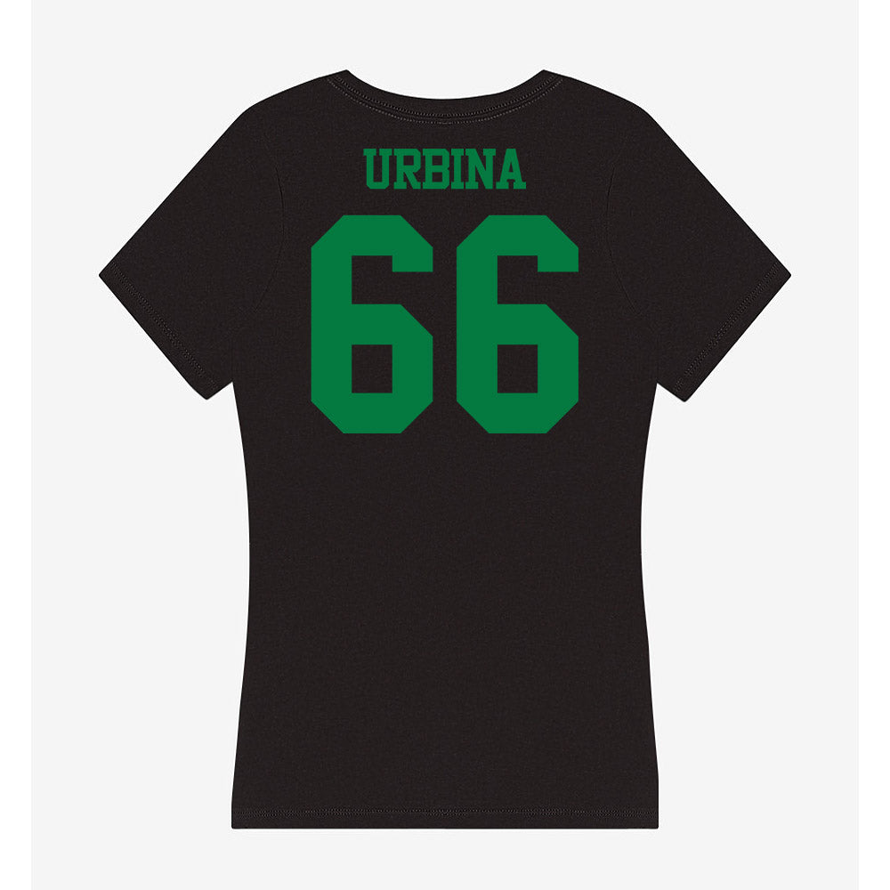 Oregon - NCAA Softball : Amanda Urbina - Women's V-Neck T-Shirt-1