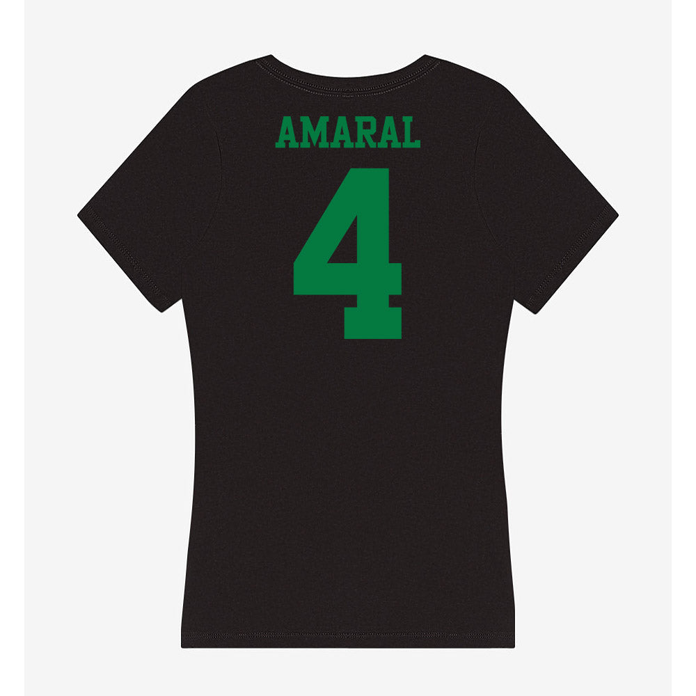 Oregon - NCAA Softball : Addison Amaral - Women's V-Neck T-Shirt-1