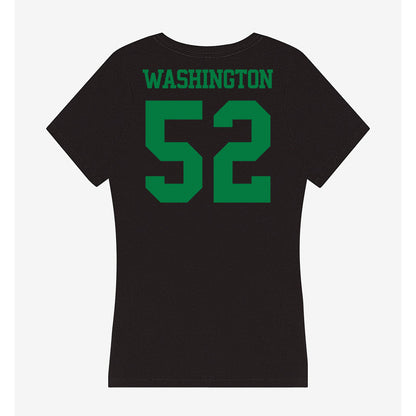 Oregon - NCAA Football : A'Mauri Washington - Women's V-Neck T-Shirt-1