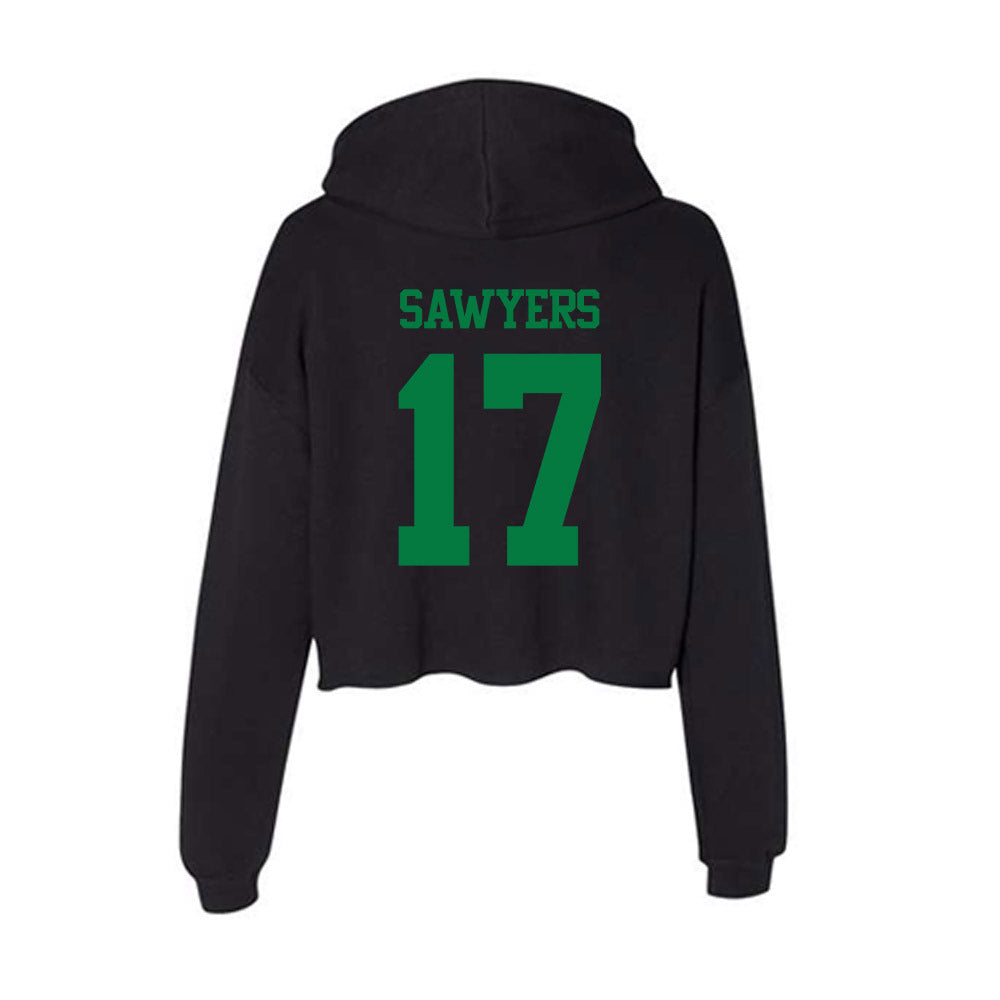 Oregon - NCAA Women's Soccer : Izzy Sawyers - Women's Crop Fleece Hoodie-1