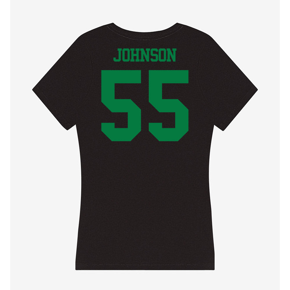 Oregon - NCAA Football : Matthew Johnson - Women's V-Neck T-Shirt-1