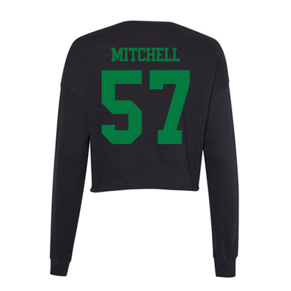Oregon - NCAA Acrobatics & Tumbling : Genesis Mitchell - Women's Cropped Crew Fleece-1