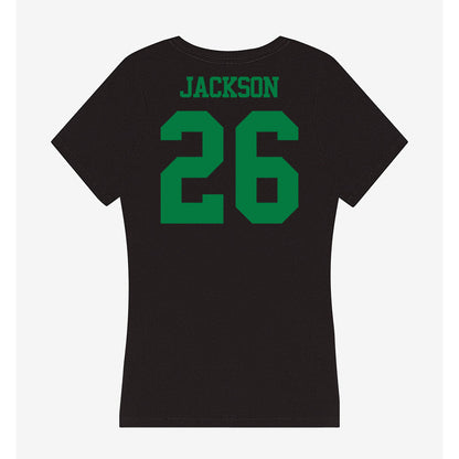 Oregon - NCAA Football : Devon Jackson - Women's V-Neck T-Shirt-1