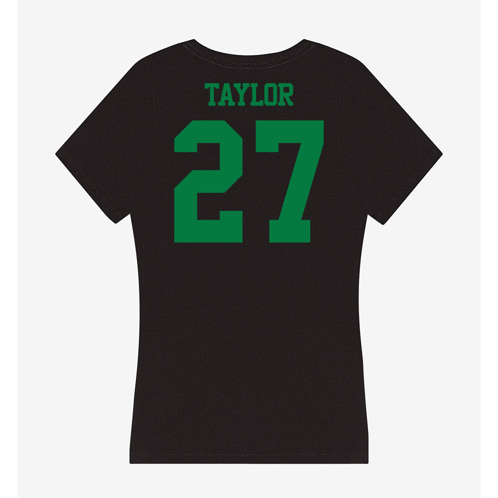 Oregon - NCAA Women's Lacrosse : Riley Taylor - Women's V-Neck T-Shirt-1