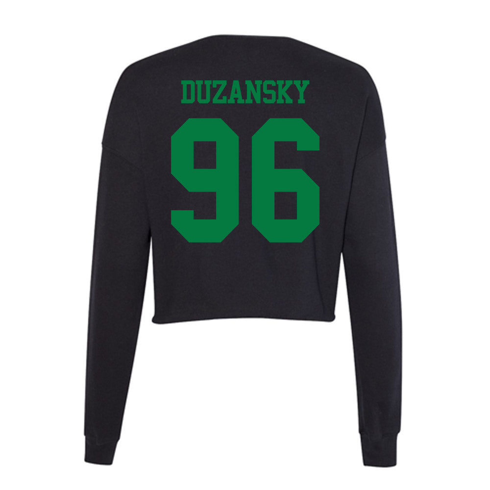 Oregon - NCAA Football : Nick Duzansky - Women's Cropped Crew Fleece-1