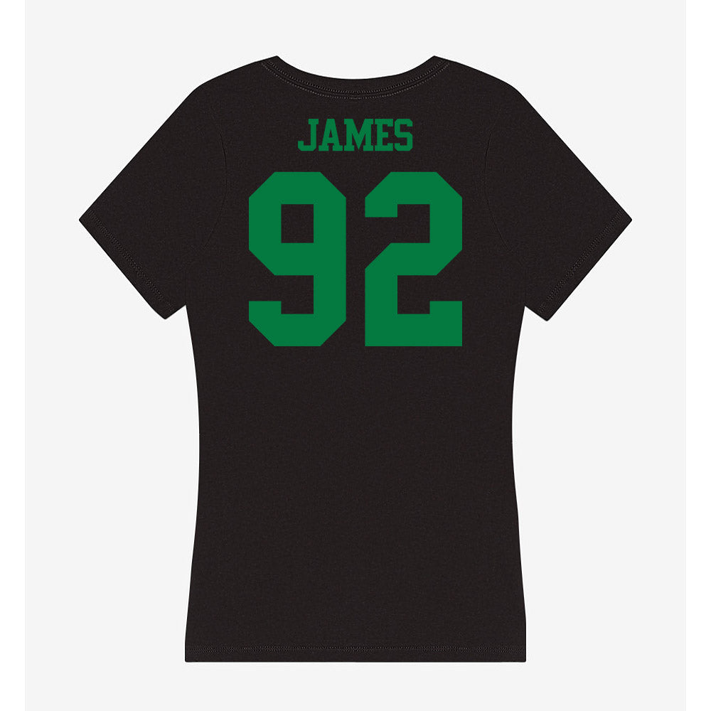 Oregon - NCAA Football : Ross James - Women's V-Neck T-Shirt-1