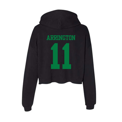 Oregon - NCAA Women's Volleyball : Marlee Arrington - Women's Crop Fleece Hoodie-1