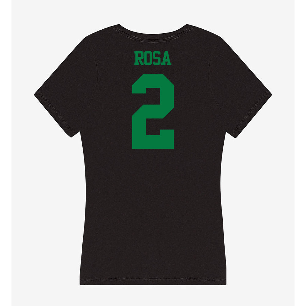 Oregon - NCAA Softball : Braiesey Rosa - Women's V-Neck T-Shirt-1