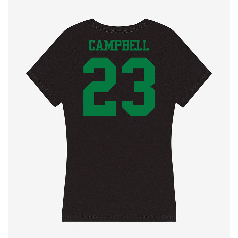 Oregon - NCAA Beach Volleyball : Addison Campbell - Women's V-Neck T-Shirt-1