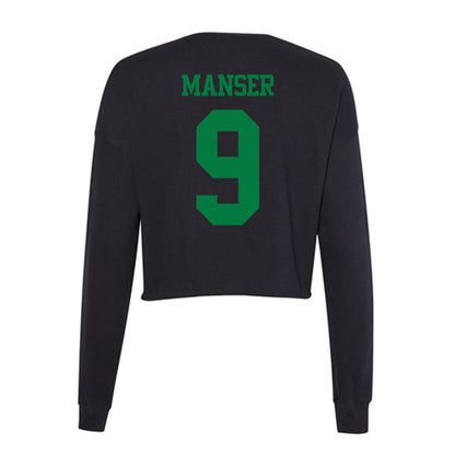 Oregon - NCAA Women's Lacrosse : Kylee Manser - Women's Cropped Crew Fleece-1