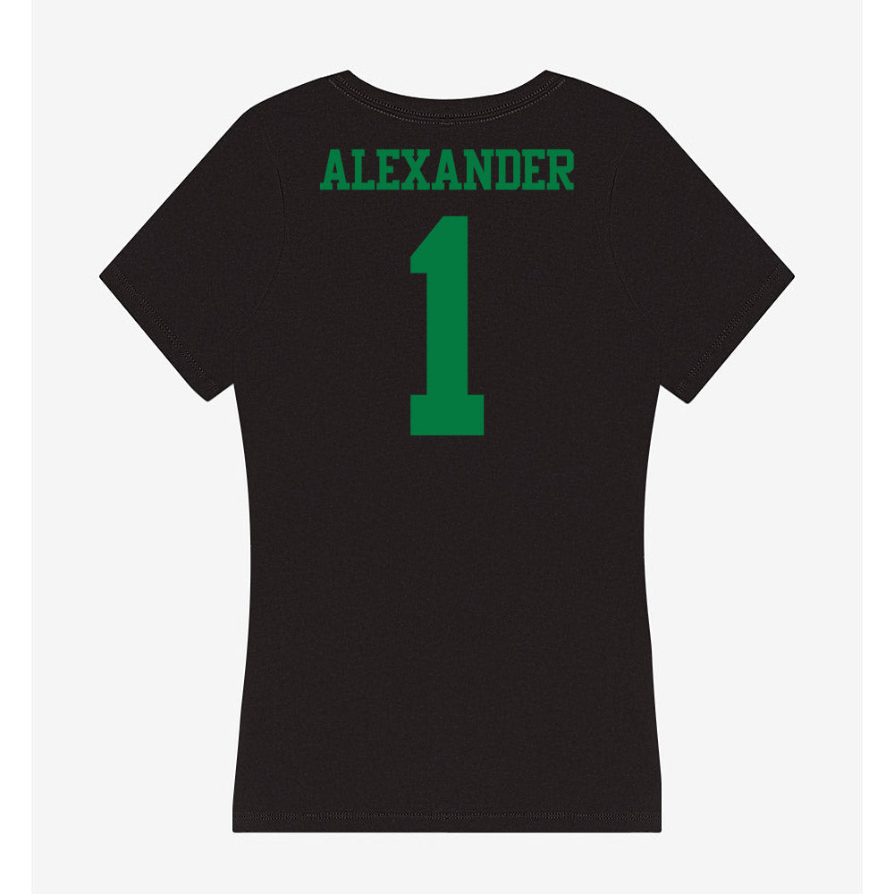 Oregon - NCAA Football : Bear Alexander - Women's V-Neck T-Shirt-1