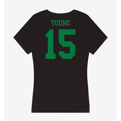 Oregon - NCAA Women's Lacrosse : Avery Young - Women's V-Neck T-Shirt-1