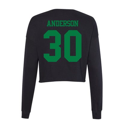 Oregon - NCAA Baseball : Austin Anderson - Women's Cropped Crew Fleece-1