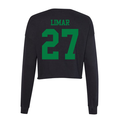 Oregon - NCAA Football : Jayden Limar - Women's Cropped Crew Fleece-1