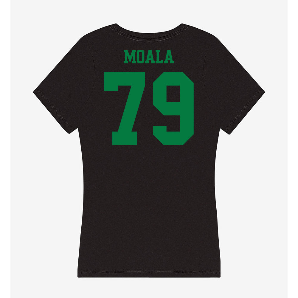 Oregon - NCAA Football : Lipe Moala - Women's V-Neck T-Shirt-1