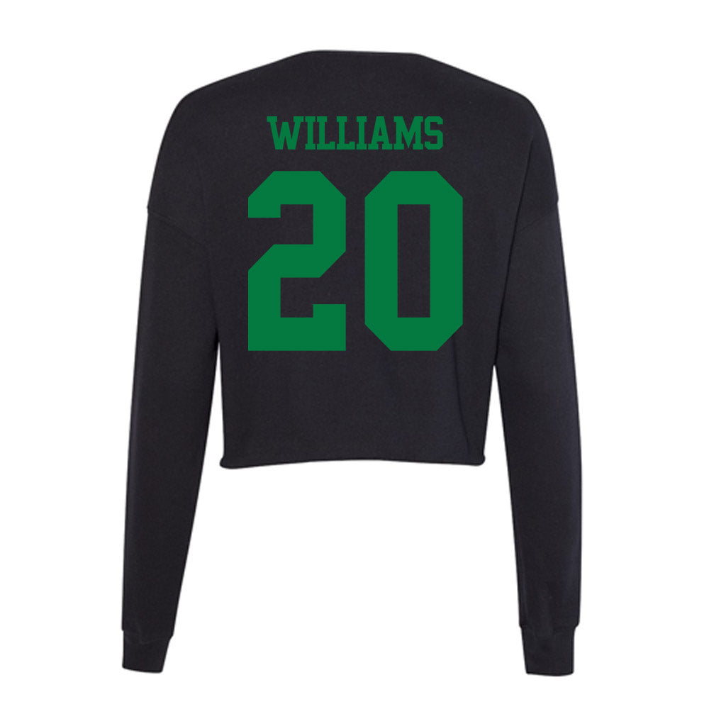 Oregon - NCAA Football : Dylan Williams - Women's Cropped Crew Fleece-1