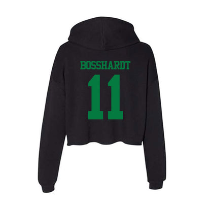 Oregon - NCAA Women's Lacrosse : Keighley Bosshardt - Women's Crop Fleece Hoodie-1