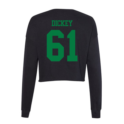 Oregon - NCAA Football : JaJuan Dickey - Women's Cropped Crew Fleece-1