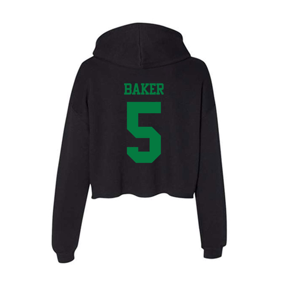 Oregon - NCAA Women's Lacrosse : Hazel Baker - Women's Crop Fleece Hoodie-1