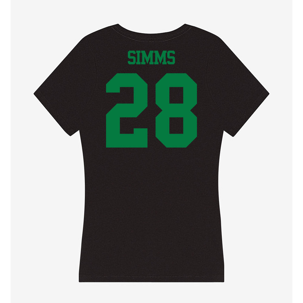Oregon - NCAA Women's Soccer : Selah Simms - Women's V-Neck T-Shirt-1