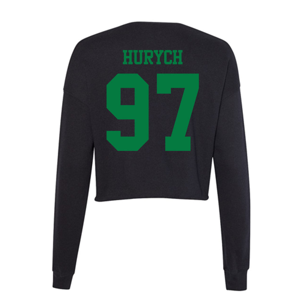 Oregon - NCAA Football : Gage Hurych - Women's Cropped Crew Fleece-1
