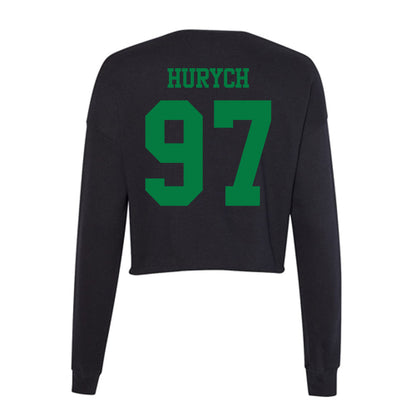 Oregon - NCAA Football : Gage Hurych - Women's Cropped Crew Fleece-1