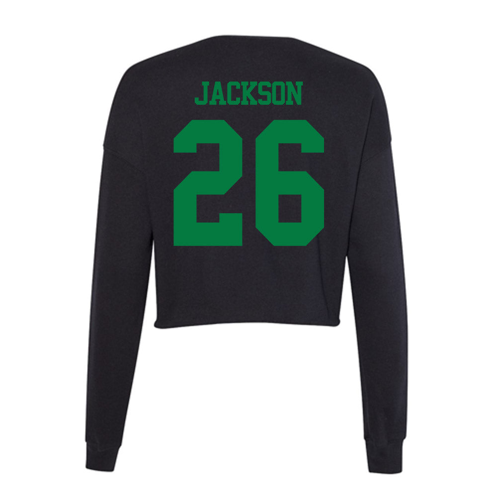 Oregon - NCAA Football : Devon Jackson - Women's Cropped Crew Fleece-1