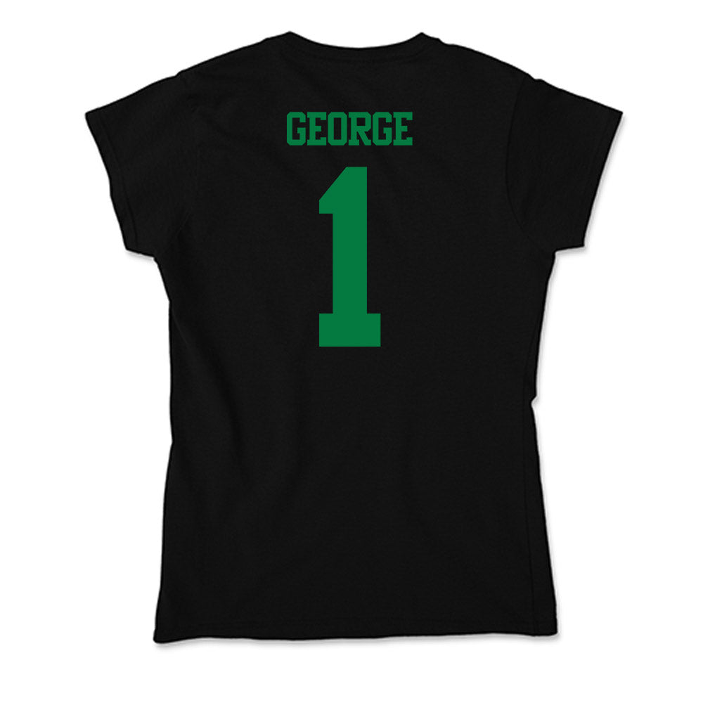Oregon - NCAA Beach Volleyball : Natasha George - Soft Style Women’s T-Shirt-1