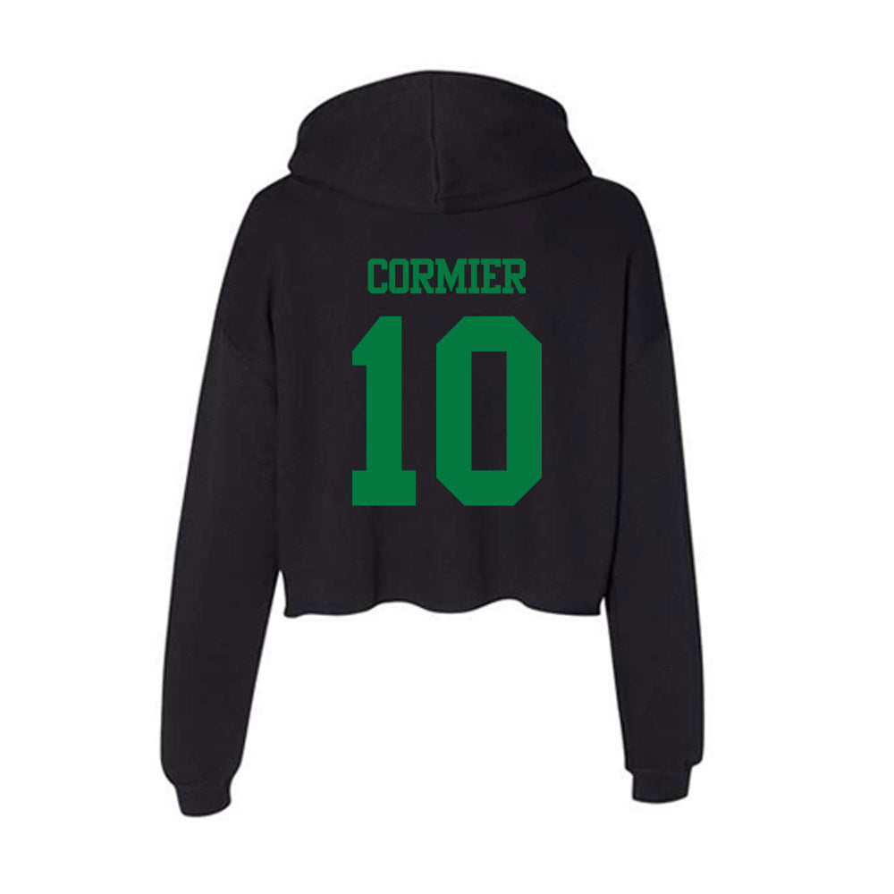 Oregon - NCAA Women's Lacrosse : Reilly Cormier - Women's Crop Fleece Hoodie-1