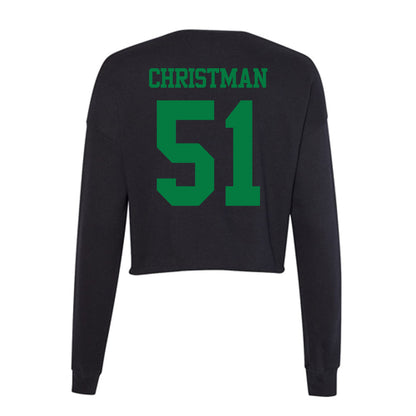 Oregon - NCAA Baseball : Nathan Christman - Women's Cropped Crew Fleece-1