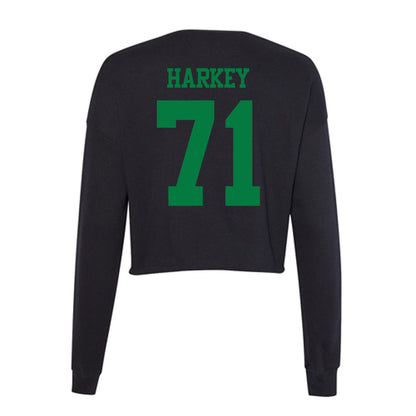 Oregon - NCAA Football : Alex Harkey - Women's Cropped Crew Fleece-1