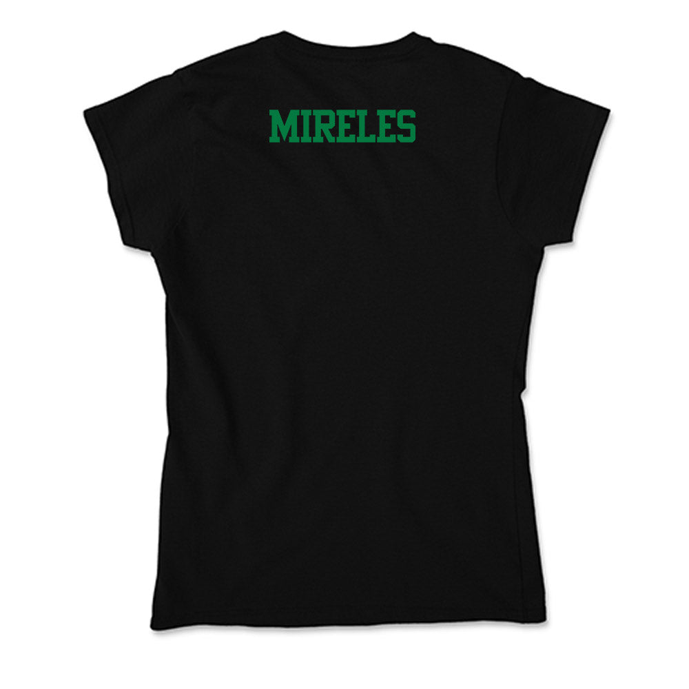 Oregon - NCAA Men's Track & Field : Michael Mireles - Soft Style Women’s T-Shirt-1
