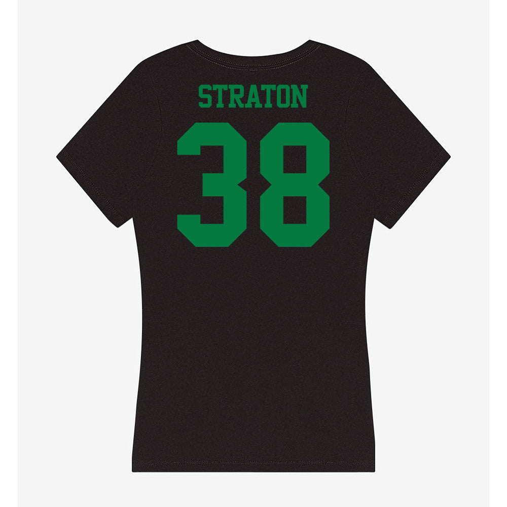 Oregon - NCAA Football : Will Straton - Women's V-Neck T-Shirt-1