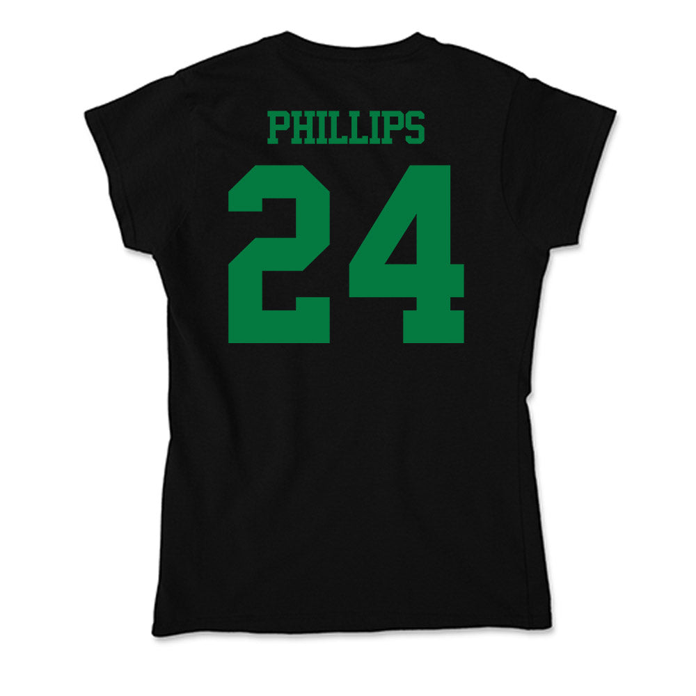 Oregon - NCAA Men's Basketball : Jamari Phillips - Soft Style Women’s T-Shirt-1