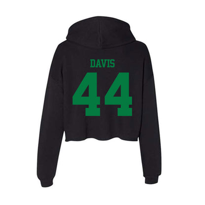 Oregon - NCAA Acrobatics & Tumbling : Logan Davis - Women's Crop Fleece Hoodie-1