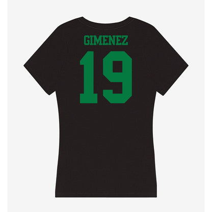 Oregon - NCAA Baseball : Jax Gimenez - Women's V-Neck T-Shirt-1