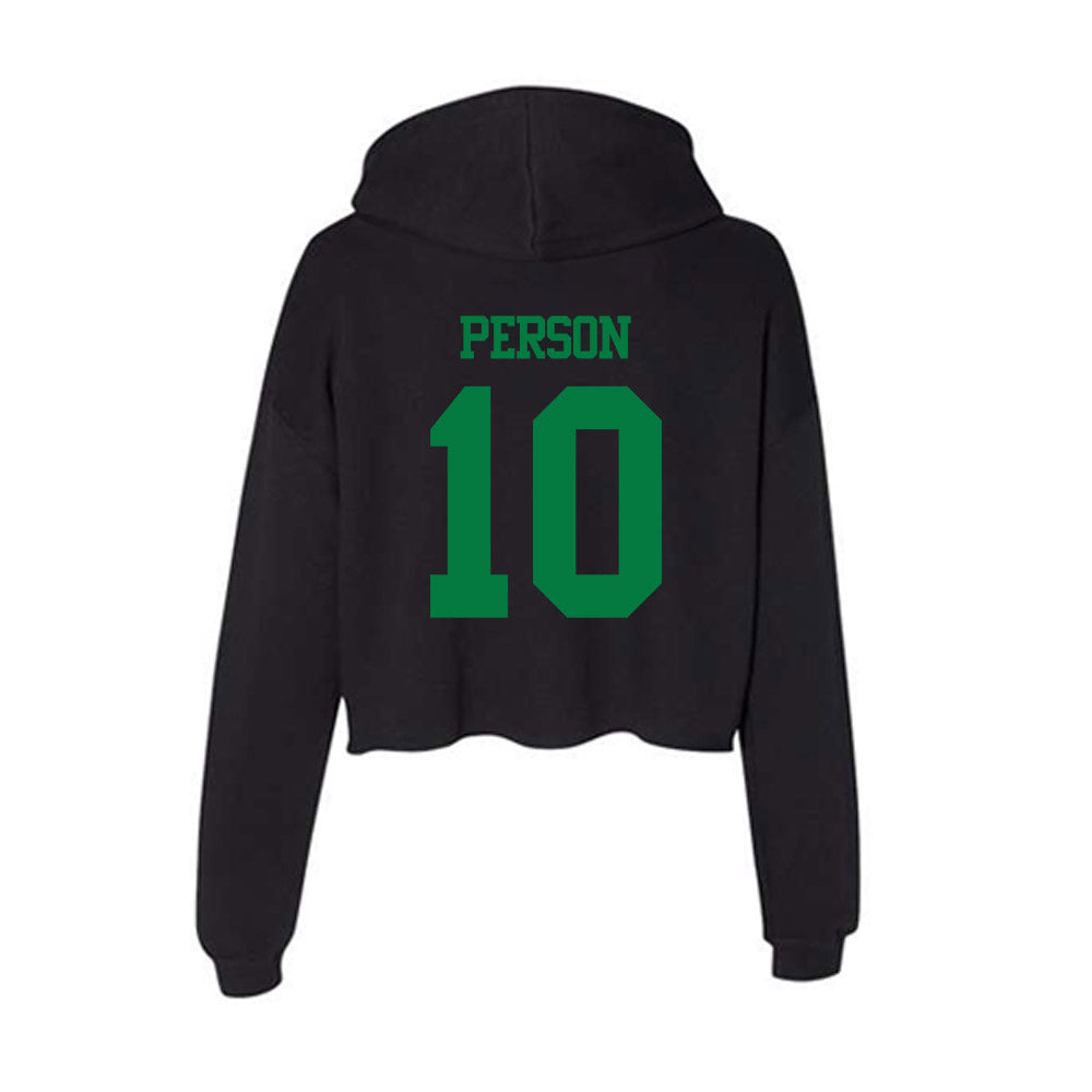 Oregon - NCAA Women's Soccer : Taylor Person - Women's Crop Fleece Hoodie-1