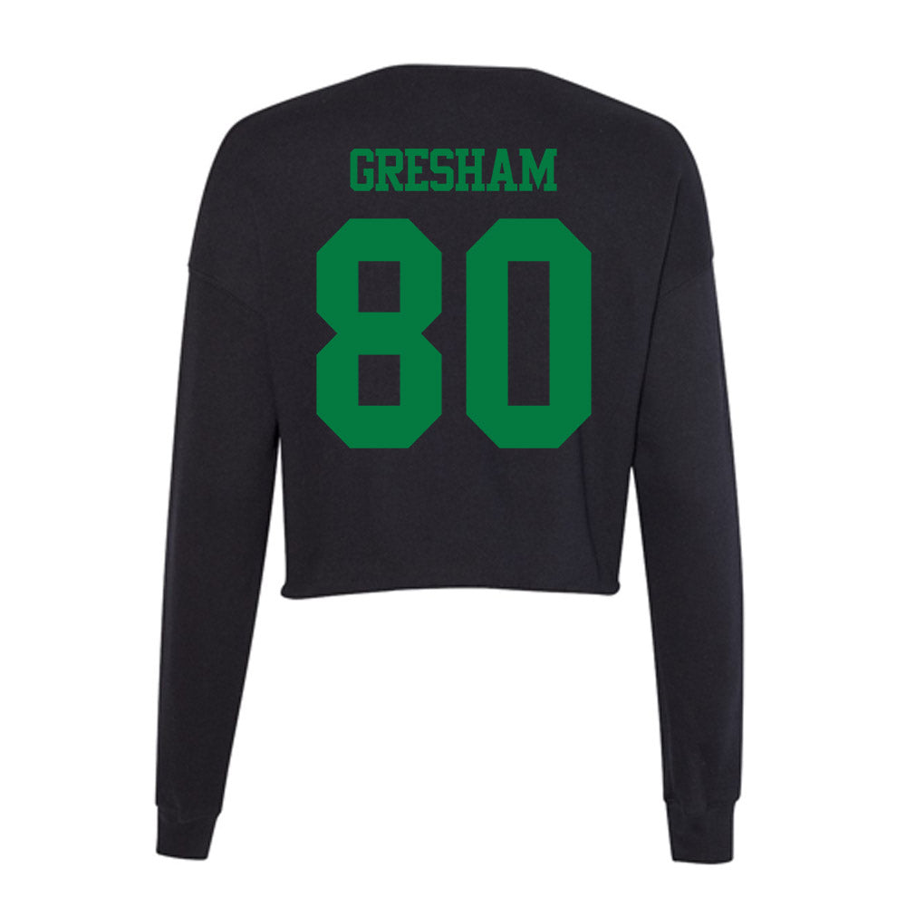 Oregon - NCAA Football : Dillon Gresham - Women's Cropped Crew Fleece-1