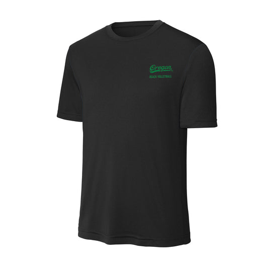 Oregon - NCAA Beach Volleyball : Mia Komsky - Activewear T-Shirt-0
